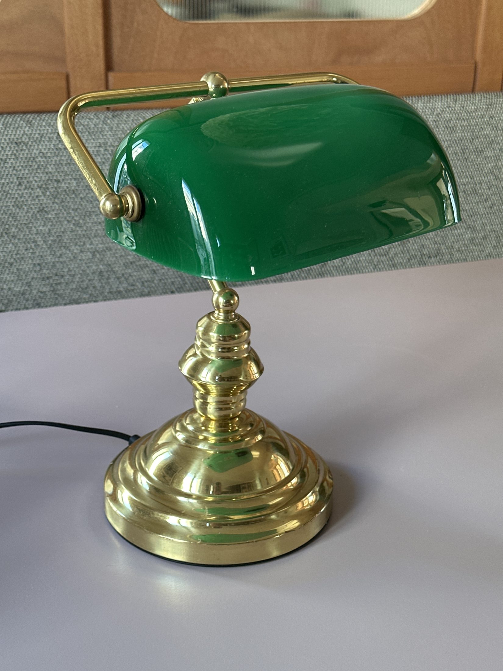 Lampe type banquier / notaire