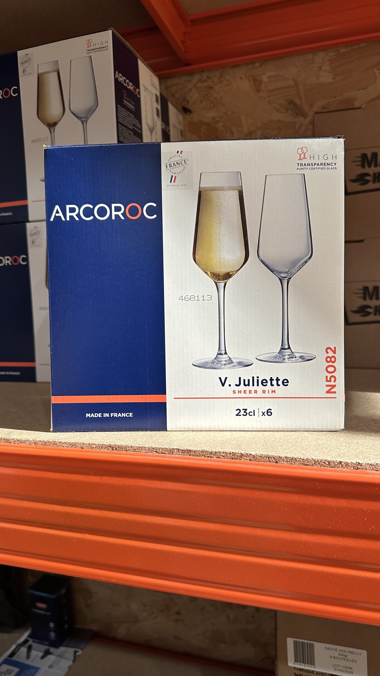 Verres ARCOROC / V.Juliette - Lot de 6